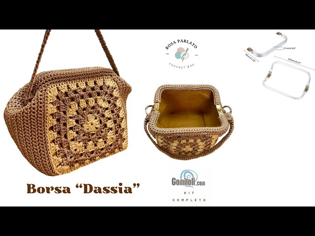 4 Chiusure Per Borse A Uncinetto In Alluminio - Misure 16cm, 18cm, 20cm, 25cm Per Fai Da Te - Foto 7