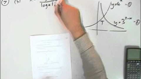 2012 SQA Higher Maths paper 2: 7