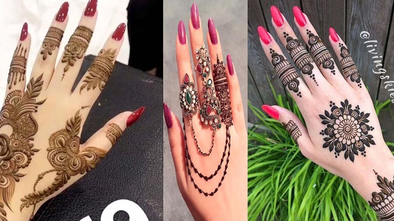 Latest Mehndi Design 2019 images | Stylish New mehndi designs Images | The Trending Art
