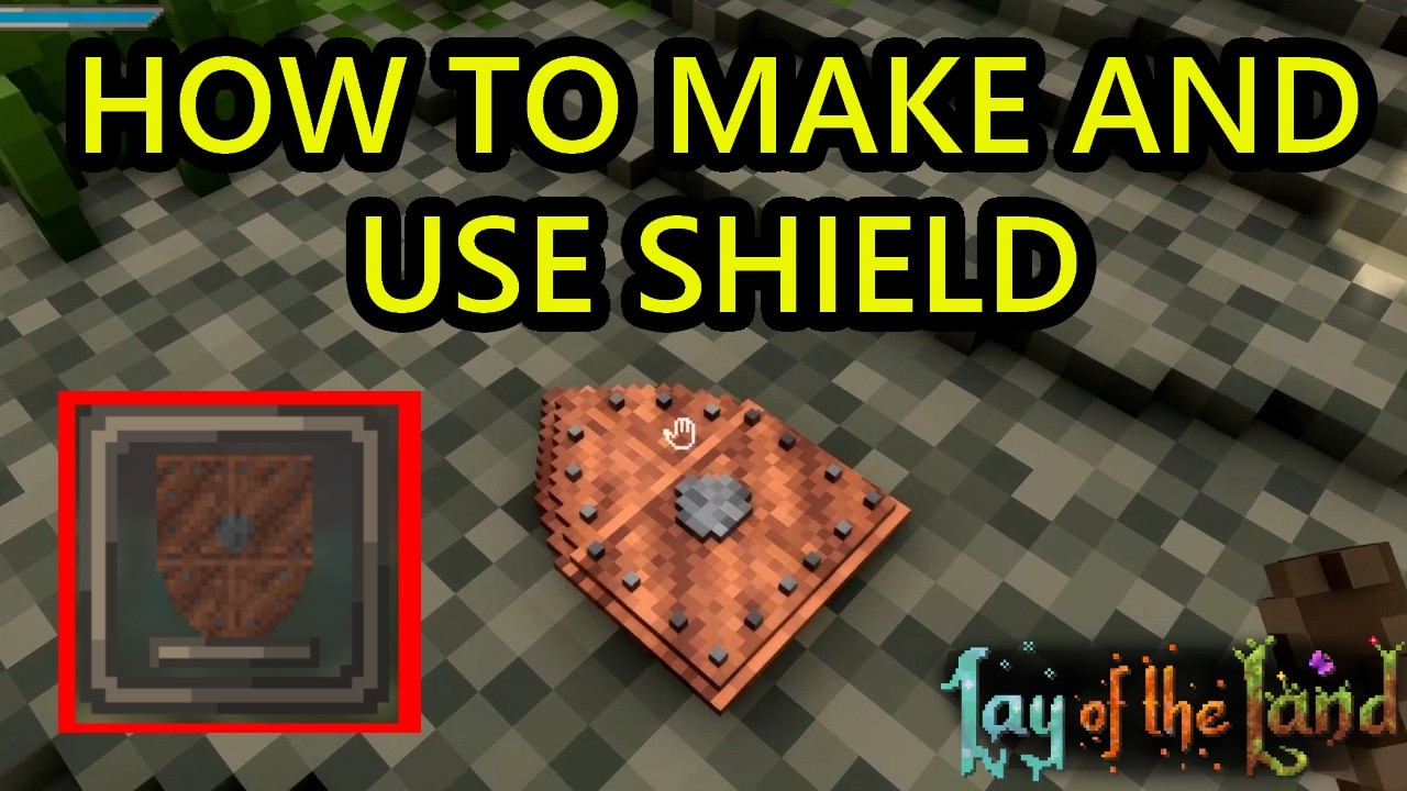 Lay of the Land How to Get Shield. How to Equip Shield in Off Hand ...