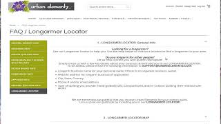 FAQ & Longarmer Locator - Urban Elementz