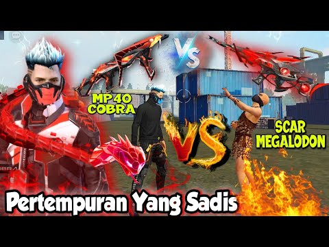 Drama Free Fire - Pertempuran Yang Sadis! Mp40 Cobra VS Scar Megalodon.