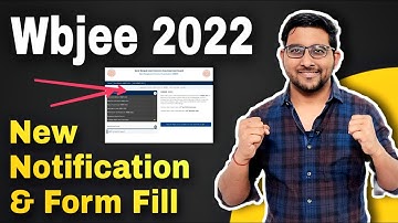 Wbjee 2022 New Notification &  Form Fill up | eligibility | Documents | Jee Mains 2022 | Exam date