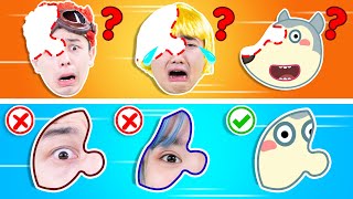 Face Puzzle Play Song 🧩🤪 | Funny Kids Songs And Nursery Rhymes by Wolfoo Family Song