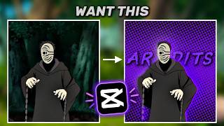 🔥 **How to Make a Halftone Background + Watermark | CapCut Tutorial**