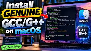 How to Install GCC & G++ on macOS Using Homebrew | Compile C and C++ Programs on Mac