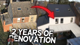 EXTREME TIMELAPSE - Transformation d'une vieille maison !