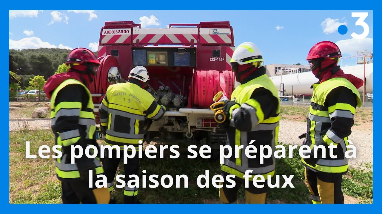 Velaux : les sapeurs-pompiers se préparent à la saison des incendies