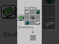 Crafting the PORTAL GUN in Minecraft! 🔫 #minecraft