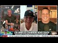Jim Harbaugh Addresses Biadasz Injury & Hopeful Outlook On Chargers Season | Full Interview