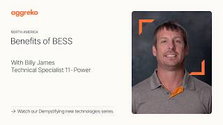 What are the benefits of BESS (battery energy storage) | Aggreko