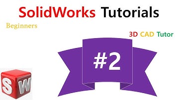 How to sketch various Arcs and Polygons | SolidWorks Tutorials for Beginners #2