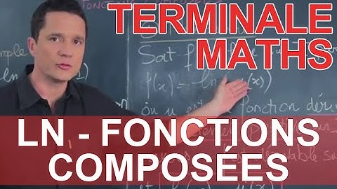 Logarithmes népériens - Fonctions composées : cours - MATHS - TS TES - Les Bons Profs