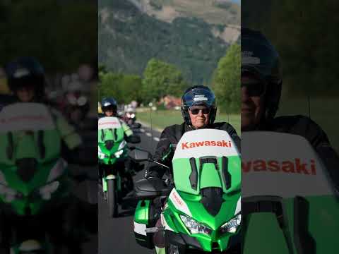 Kawasaki Versys 1100 at le Tour de France 2026