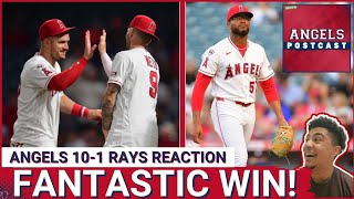 ANGELS POSTCAST: Lineup's BEST GAME of 2026? + Walbert Urena STELLAR in 10-1 win vs Houston Astros