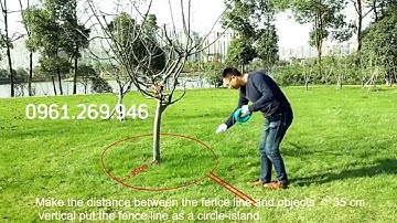 Robot cắt cỏ tự động VM1600T, tự sạc pin, cắt cỏ trong khu vực được chỉ định