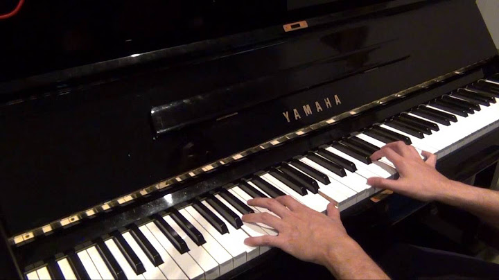 Supersonic Piano version - Piano performance video thumbnail