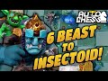 6 Beast Transition Into 4 Insectoid! (FUNNY ENDING) | Auto Chess Mobile | Zath Auto Chess 211