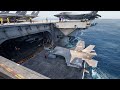 Inside US $110 Million F-35C Extreme Aircraft Carrier Operations