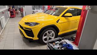 Lamborghini Urus и его интересные фишки, показываю...