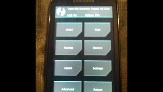 How to flash TWRP custom recovery on the SGH-T599N screenshot 5