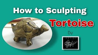 How To Make Tortoise by Using M-Seal । Sculpting Tortoise