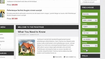 JoomlArt Extensions Tutorials - JA K2 Filter