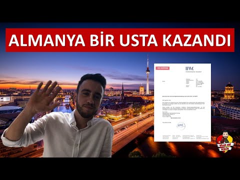 Almanya Mobilya Ustası Kazandı | Türkiye Bir Usta Daha Kaybetti | Mesleki Denklik | DE
