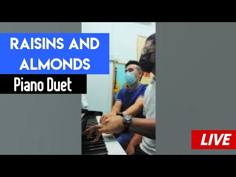 Raisins and Almonds (Piano Duet) - Alfred's 1 | Adult Piano Class | LIVE Music Class