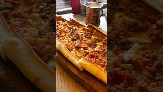 Пидэ с фаршем или турецкая Пицца еда рецепты выпечка пицца