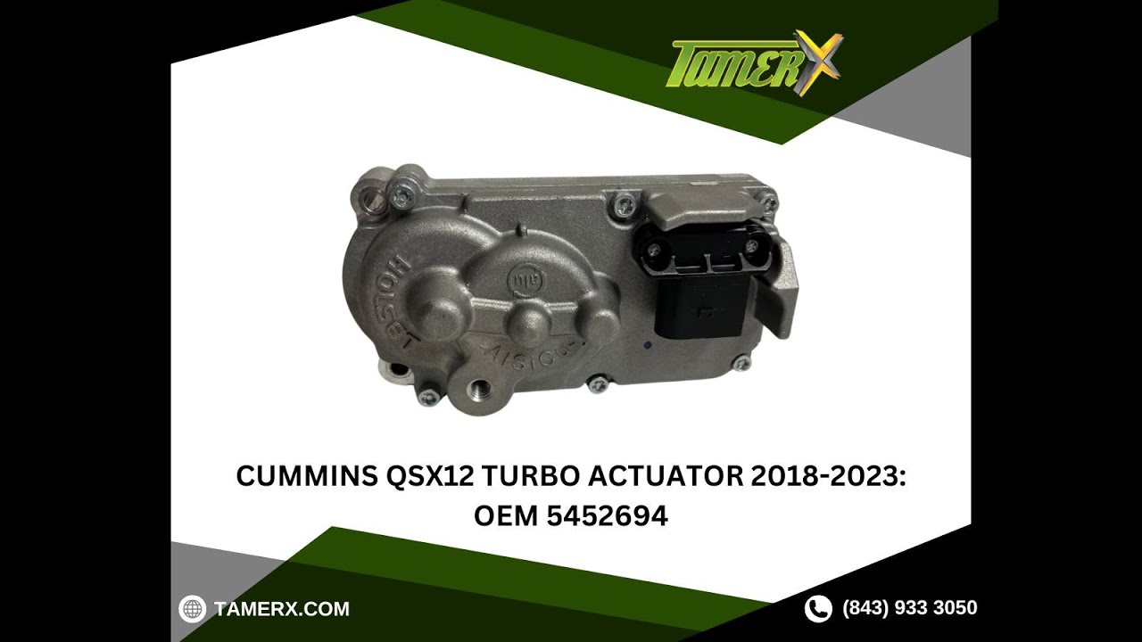 Cummins QSX12 Turbo Actuator | 2018-2023 | 5452694