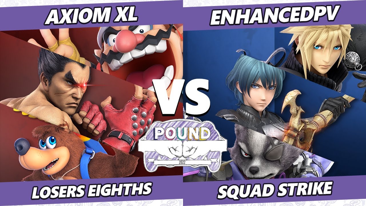 Pound 2022 Top 8 - Axiom XL Vs. enhancedPV - SSBU Smash Ultimate Tournament