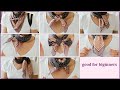♥8 ways to tie a brown scarf for 2019 fall fashion trend 【スカーフの巻き方】秋のトレンドスカーフで８アレンジ