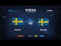 FLUFFY vs FALCON, Semi-final, WESG 2017 Sweden Qualifier