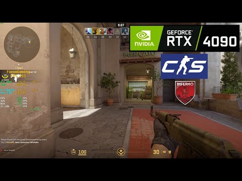 CS2 Inferno: RTX 4090 24GB | RYZEN 7 7800X3D | 4K Max Settings Benchmarks