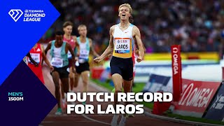 Niels Laros Breaks Dutch Record In 1500M Final In Zurich - Wanda Diamond League 2025