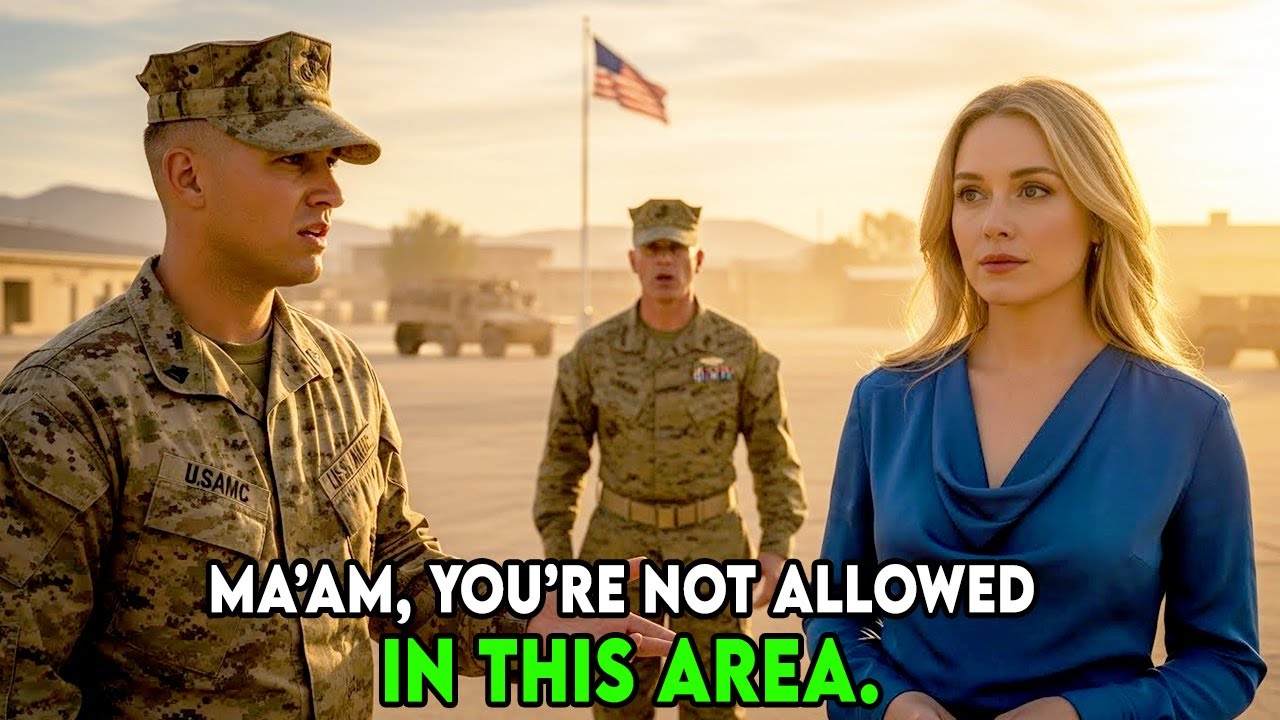 USMC Captain Thought the Woman Was Lost — Until the Brigadier General  Addressed Her as “Ma’am”
