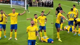 Al-Ahli Fans Throw Bottles at Cristiano Ronaldo and Al-Nassr Players