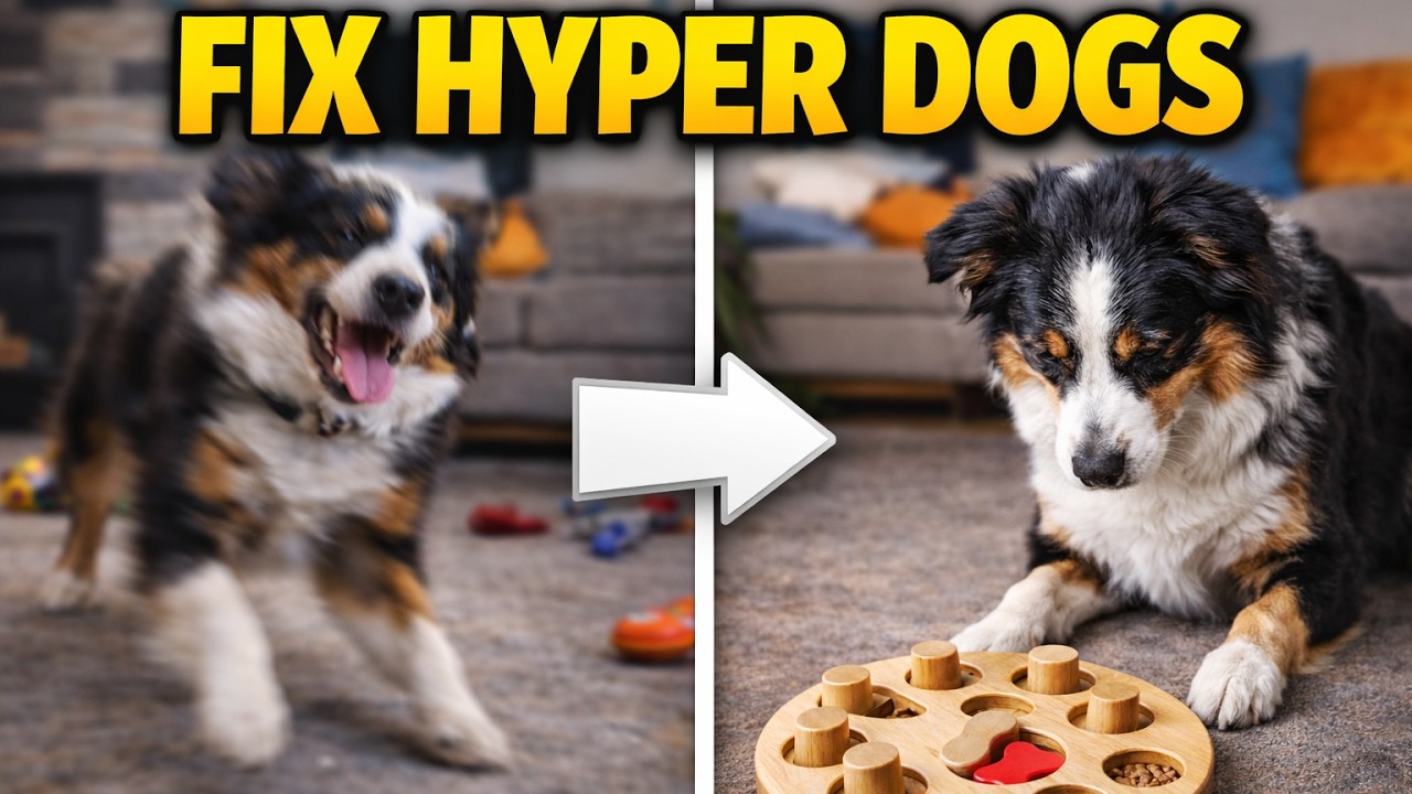 Откройте для себя 3 развивающие игры, которые успокоят энергичных собак всего за 15 минут.