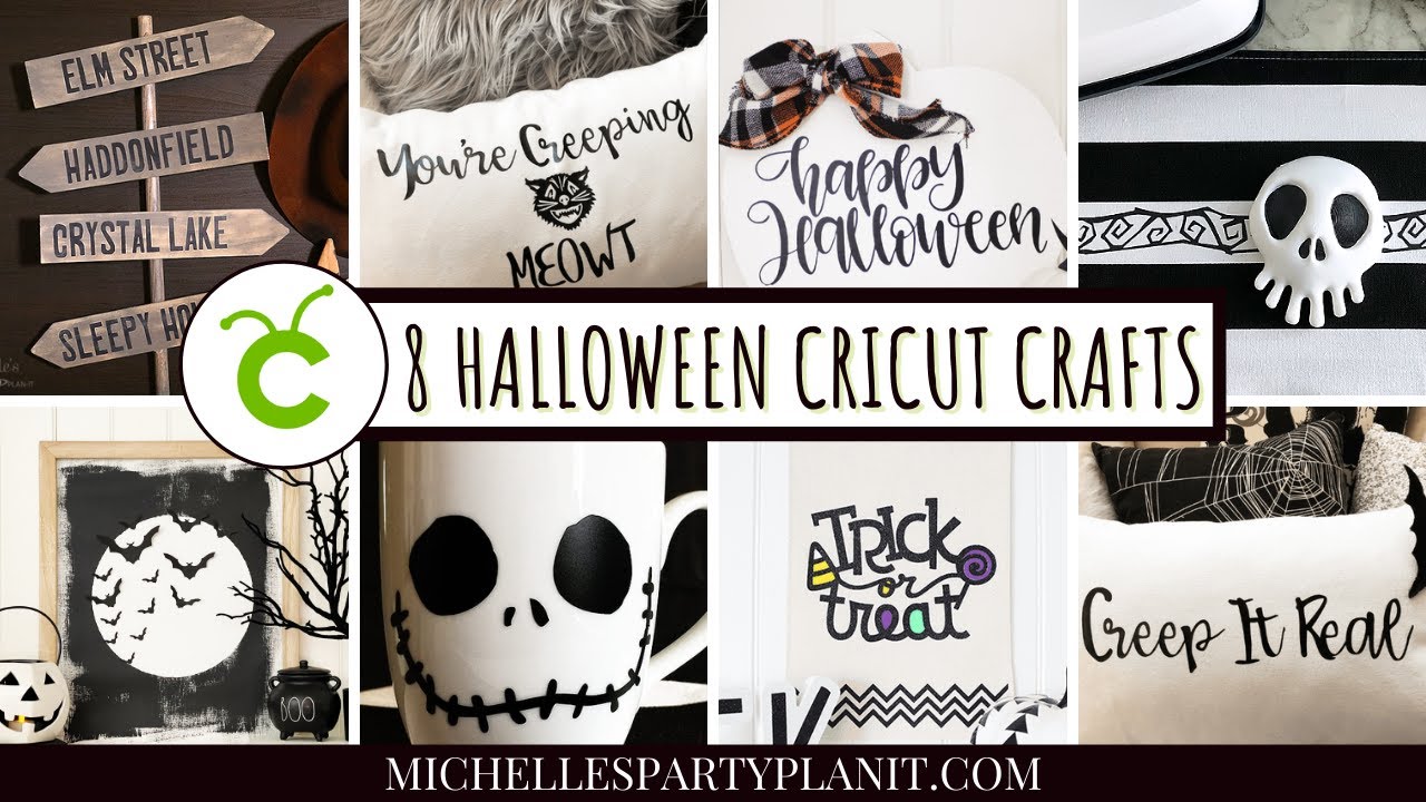 4 Halloween Projects Using The New Cricut Maker Tools – Crafty Lumberjacks   Halloween diy crafts decoration, Cricut halloween, Vintage halloween  decorations