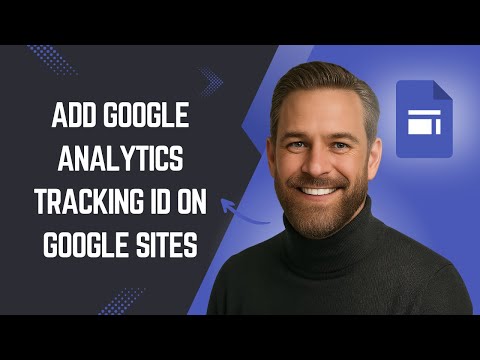 How to Add Google Analytics Tracking ID on Google Sites Fast and Easy!–  Tutorial for Beginners