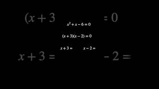 Mastering Quadratic Equations: A Step-by-Step Guide | PART 1 #shorts