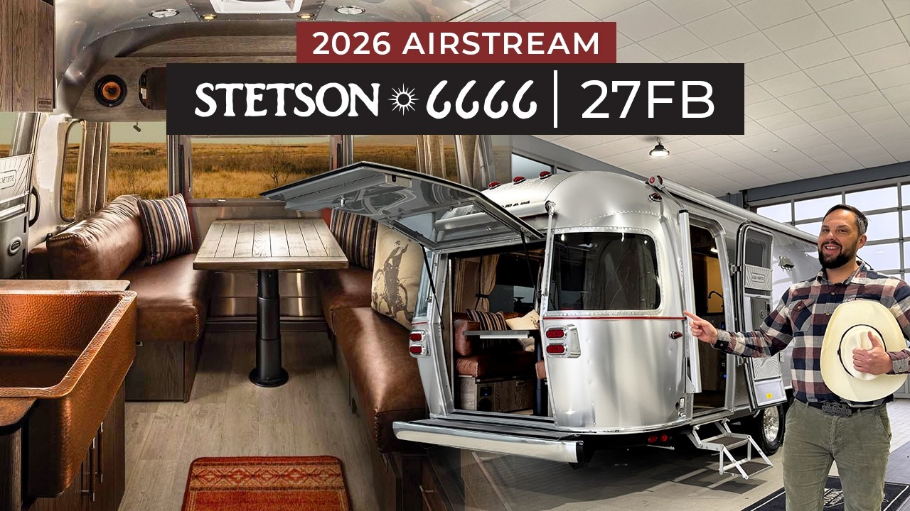 Is This the Coolest Airstream Ever Built? Airstream Stetson + 6666 Special Edition Tour