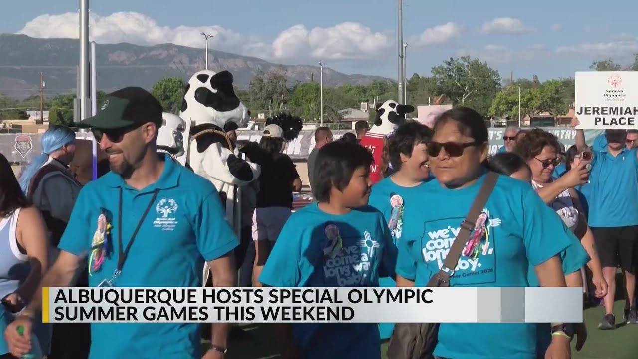 Albuquerque hosts Special Olympic Summer Games 2026 at UNM - YouTube