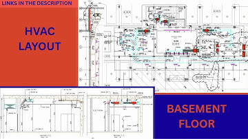 Hand Sketch to AutoCAD: Complete HVAC Ducting & Chilled Water Installation Workflow