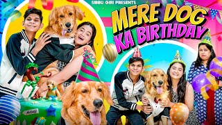 MERE DOG KA BIRTHDAY || Sibbu Giri