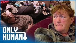 Kitchen So Dirty I Can't Use It | the Hoarder Next Door Ep 2 | Only Human