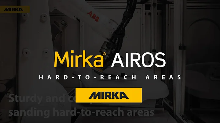 Mirka AIROS - Sanding Hard-To-Reach Areas