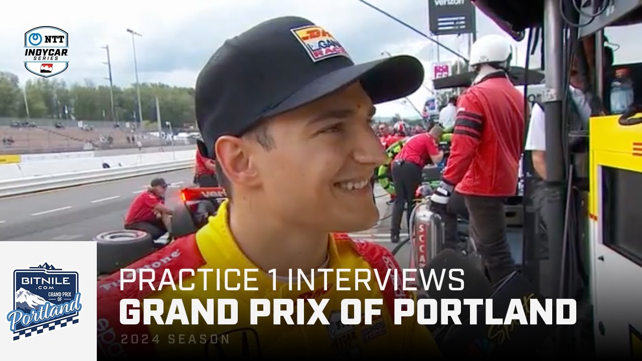 Driver reaction from practice for the 2024 BITNILE.COM Grand Prix of ...
