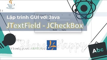 Java GUI - JTextField - JCheckBox